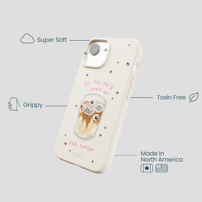 London Fog I Need An Iced Coffee iPhone 16e/17e Case