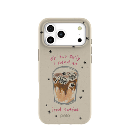 London Fog I Need An Iced Coffee iPhone 17 Pro Max Case
