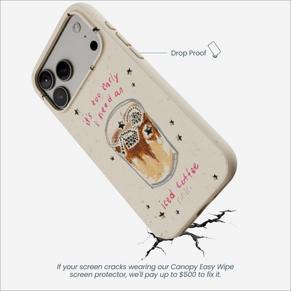 London Fog I Need An Iced Coffee iPhone 17 Pro Max Case