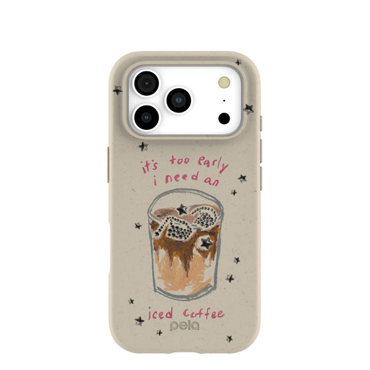 London Fog I Need An Iced Coffee iPhone 17 Pro Case
