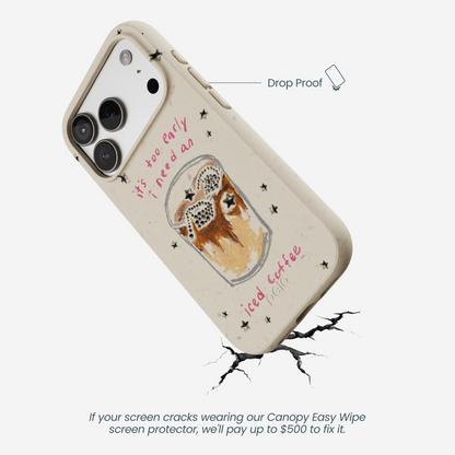 London Fog I Need An Iced Coffee iPhone 17 Pro Case