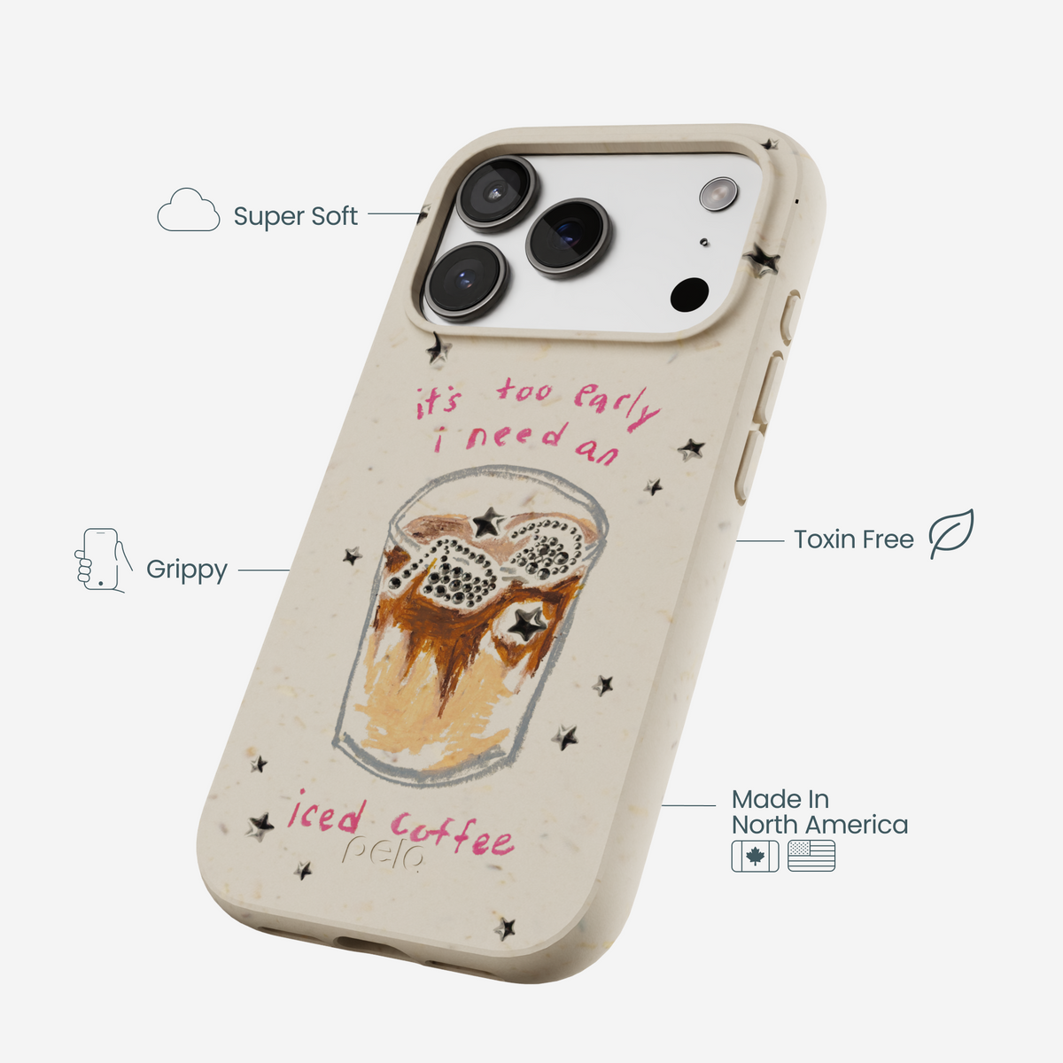 London Fog I Need An Iced Coffee iPhone 17 Pro Case