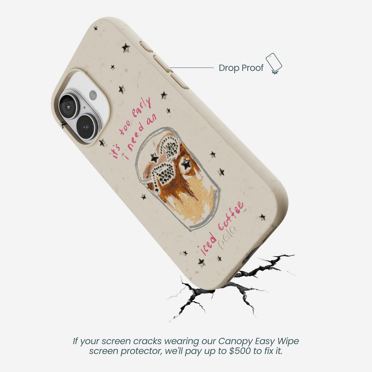London Fog I Need An Iced Coffee iPhone 17 Case