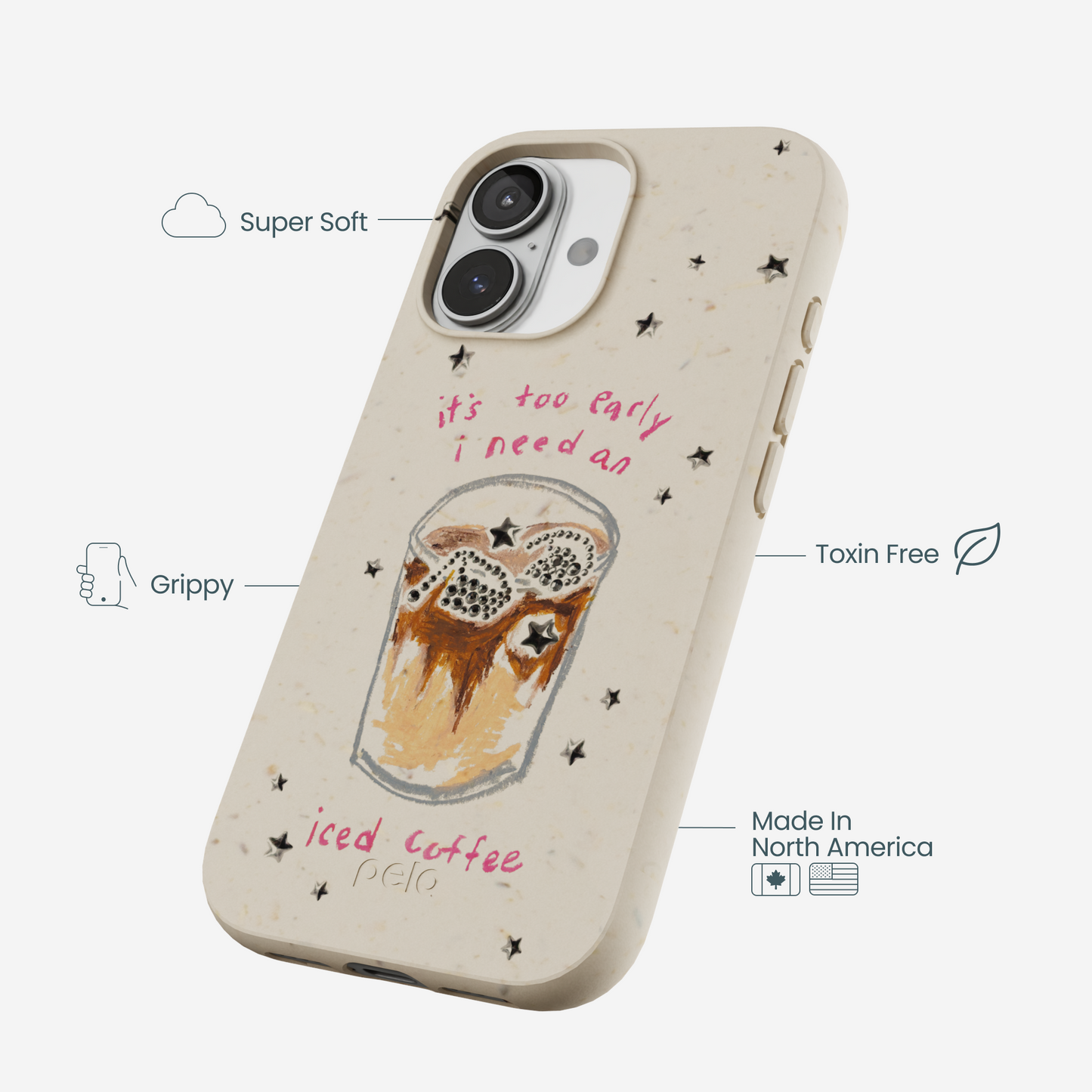 London Fog I Need An Iced Coffee iPhone 17 Case