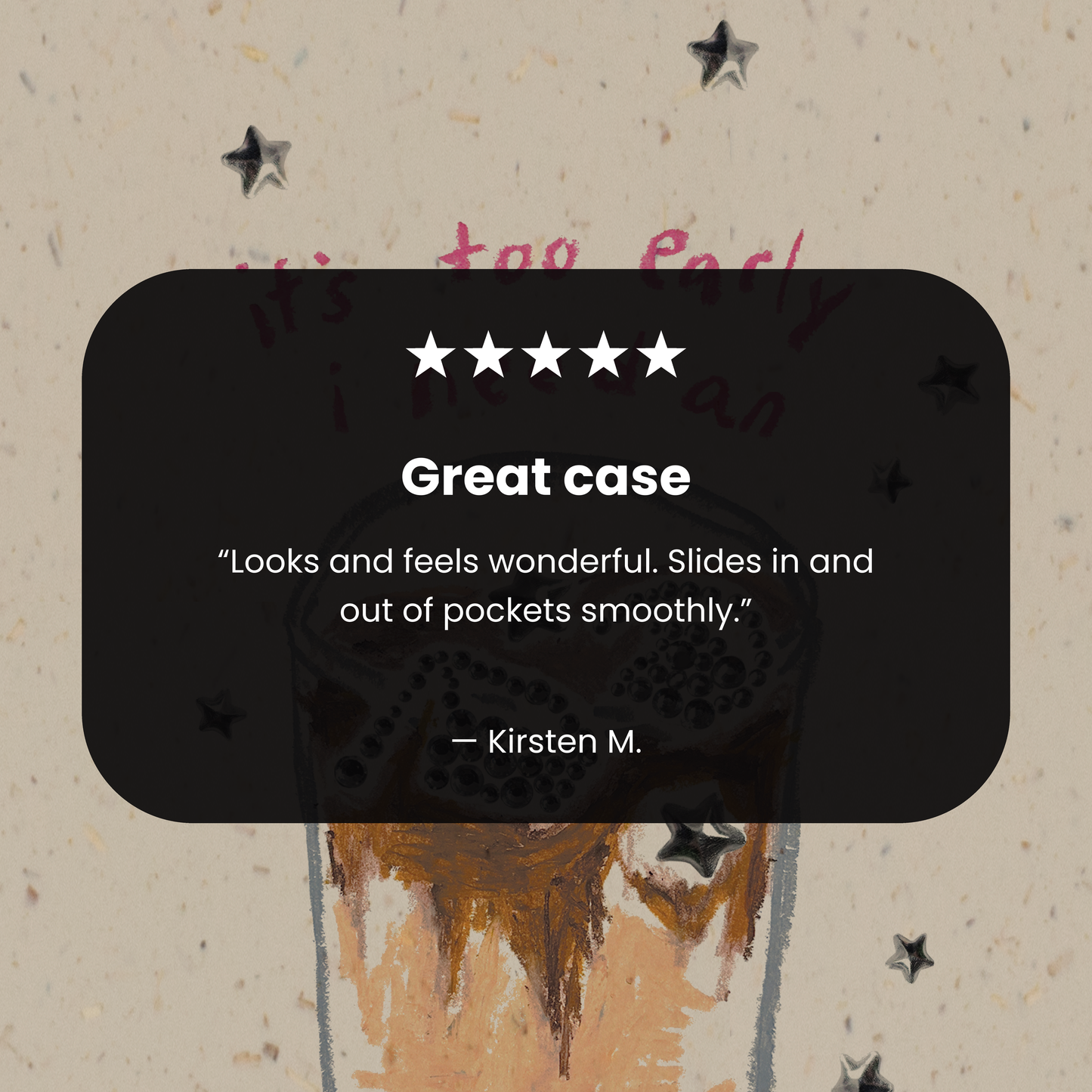 London Fog I Need An Iced Coffee iPhone 17 Pro Case