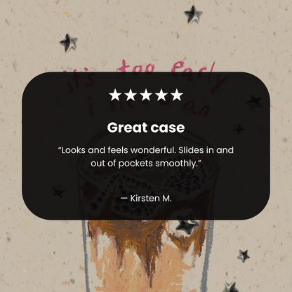 London Fog I Need An Iced Coffee iPhone Air Case