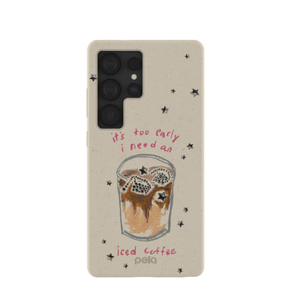 London Fog I Need An Iced Coffee Samsung Galaxy S25 Ultra Case