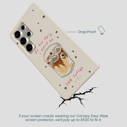 London Fog I Need An Iced Coffee Samsung Galaxy S25 Ultra Case