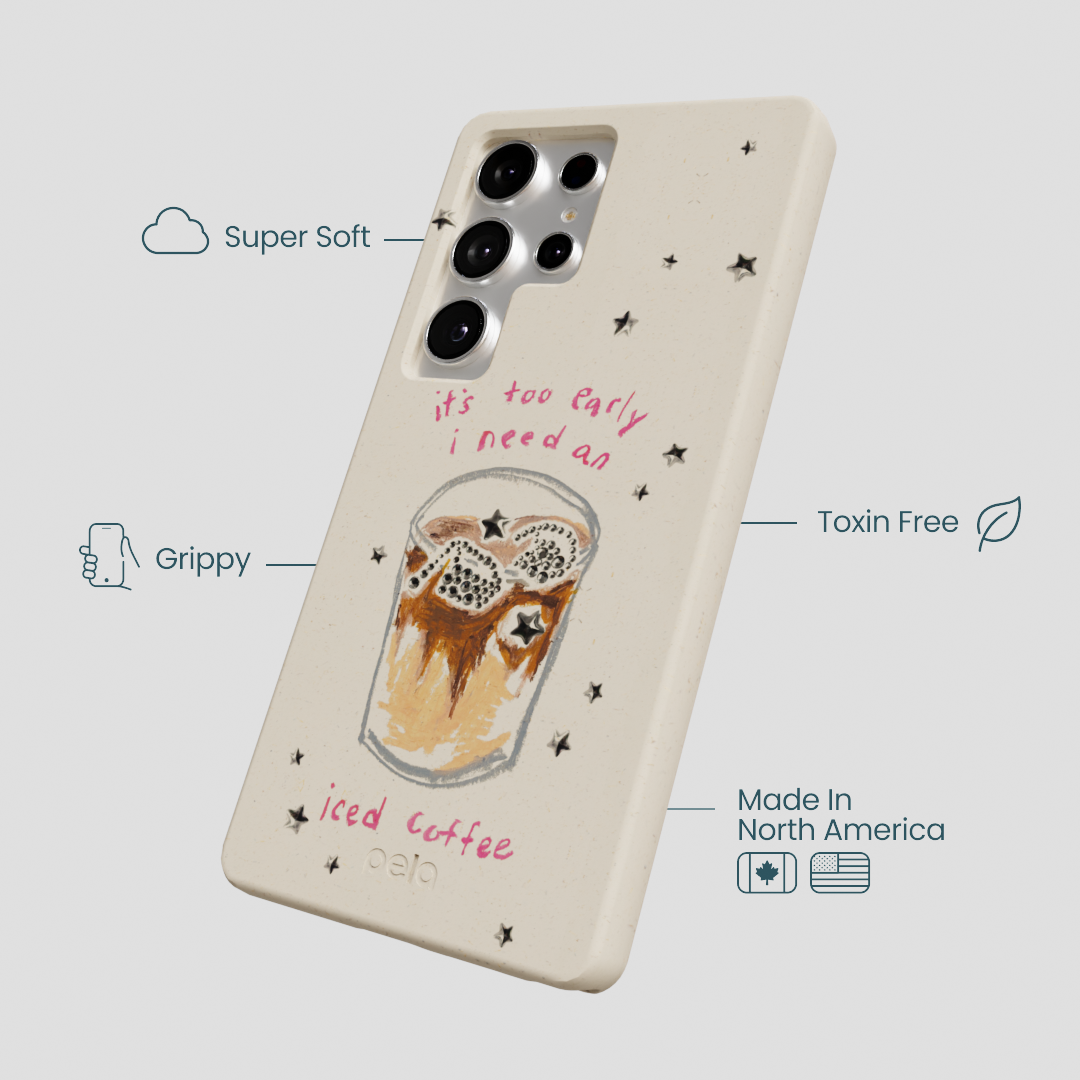 London Fog I Need An Iced Coffee Samsung Galaxy S25 Ultra Case