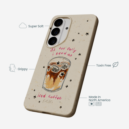 London Fog I Need An Iced Coffee Samsung Galaxy S26 Case