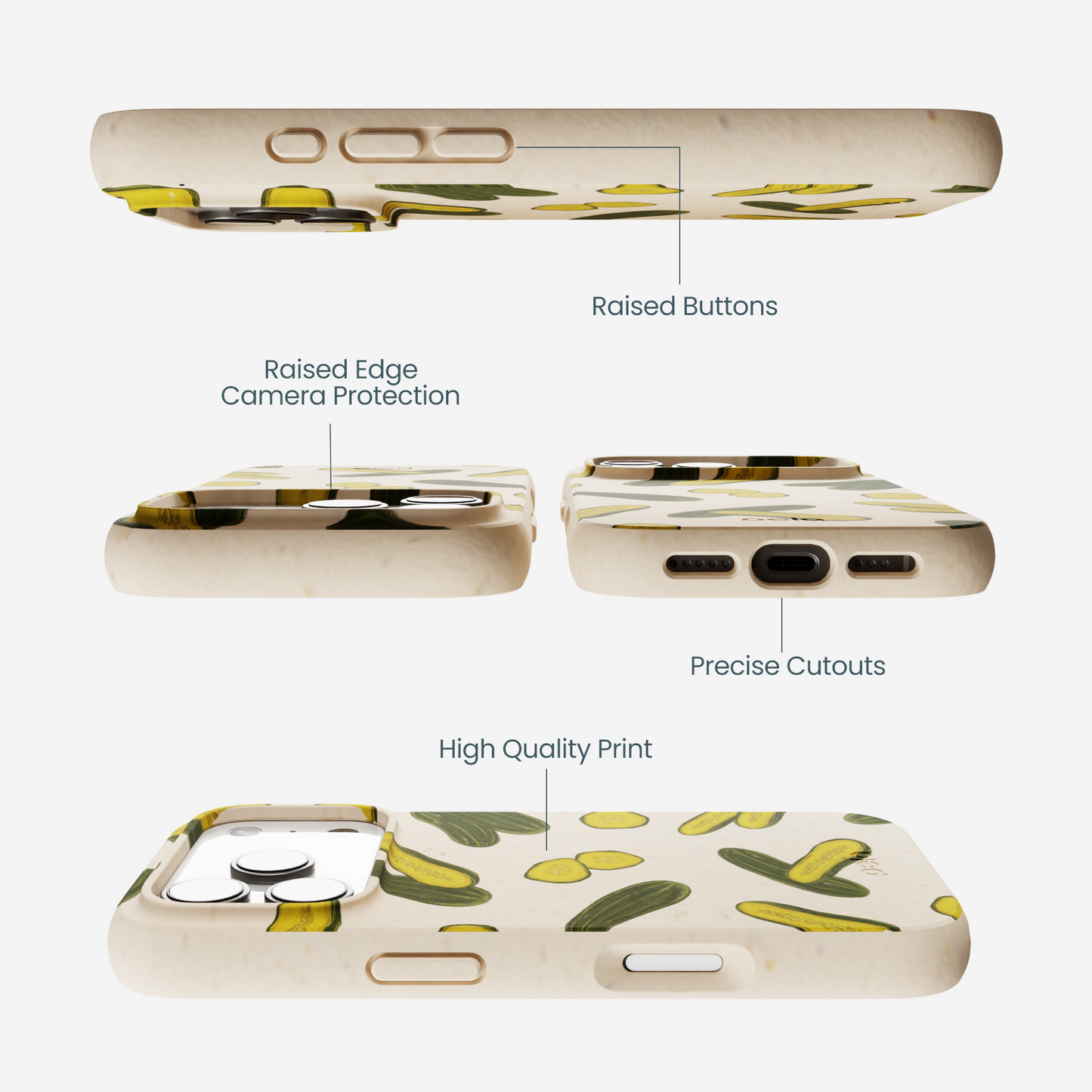 Seashell In a Pickle iPhone 17 Pro Case