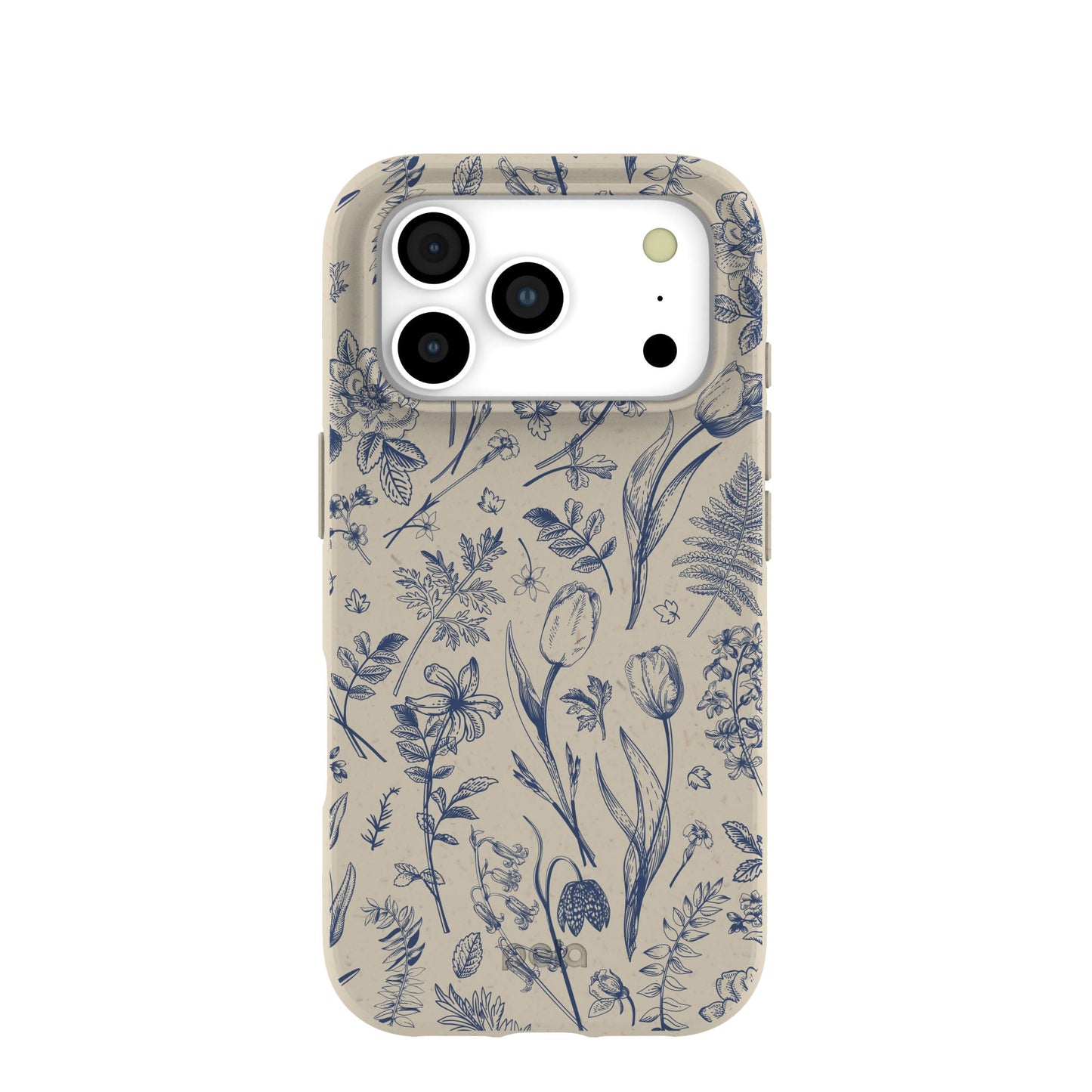 London Fog Indigo Bouquet iPhone 17 Pro Case