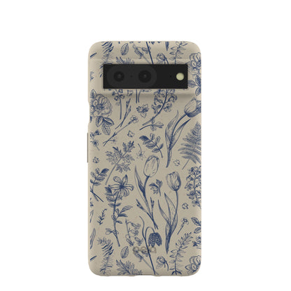 London Fog Indigo Bouquet Google Pixel 8 Case