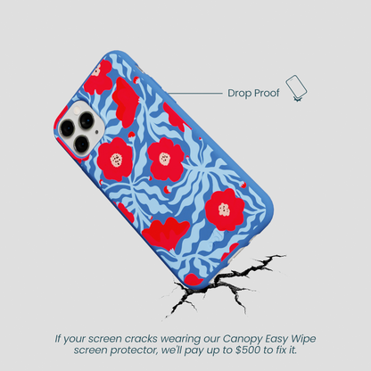 Electric Blue Indigo Ember iPhone 11 Pro Case