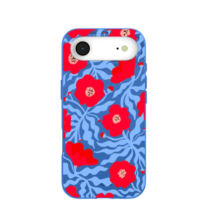 Electric Blue Indigo Ember iPhone Air Case