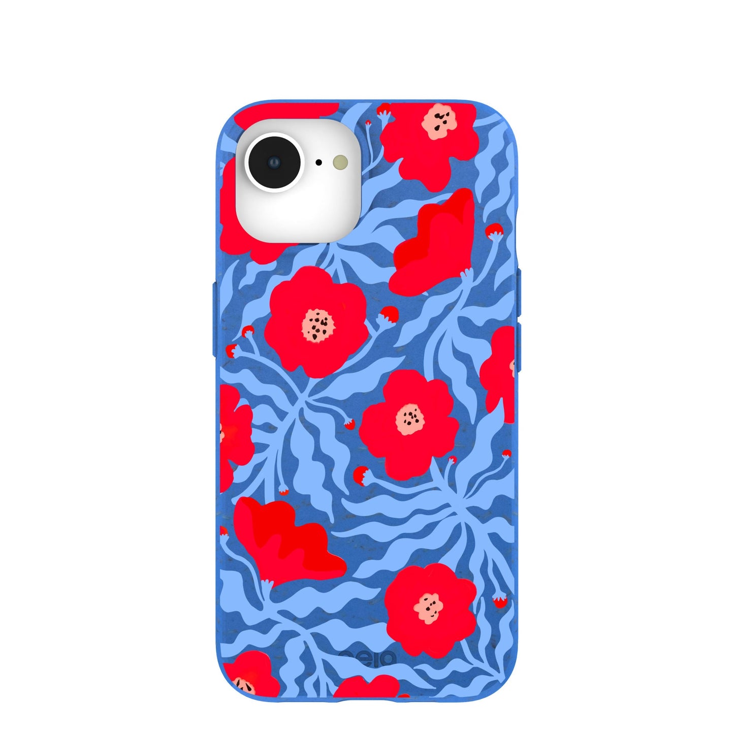 Electric Blue Indigo Ember iPhone 16e/17e Case