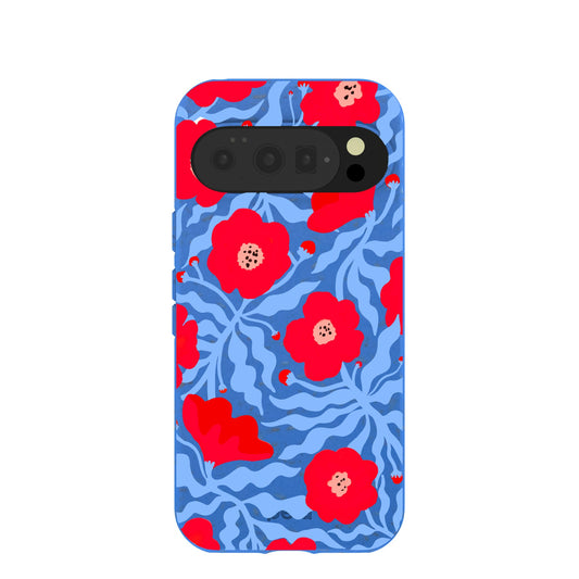 Electric Blue Indigo Ember Google Pixel 10/10 Pro Case