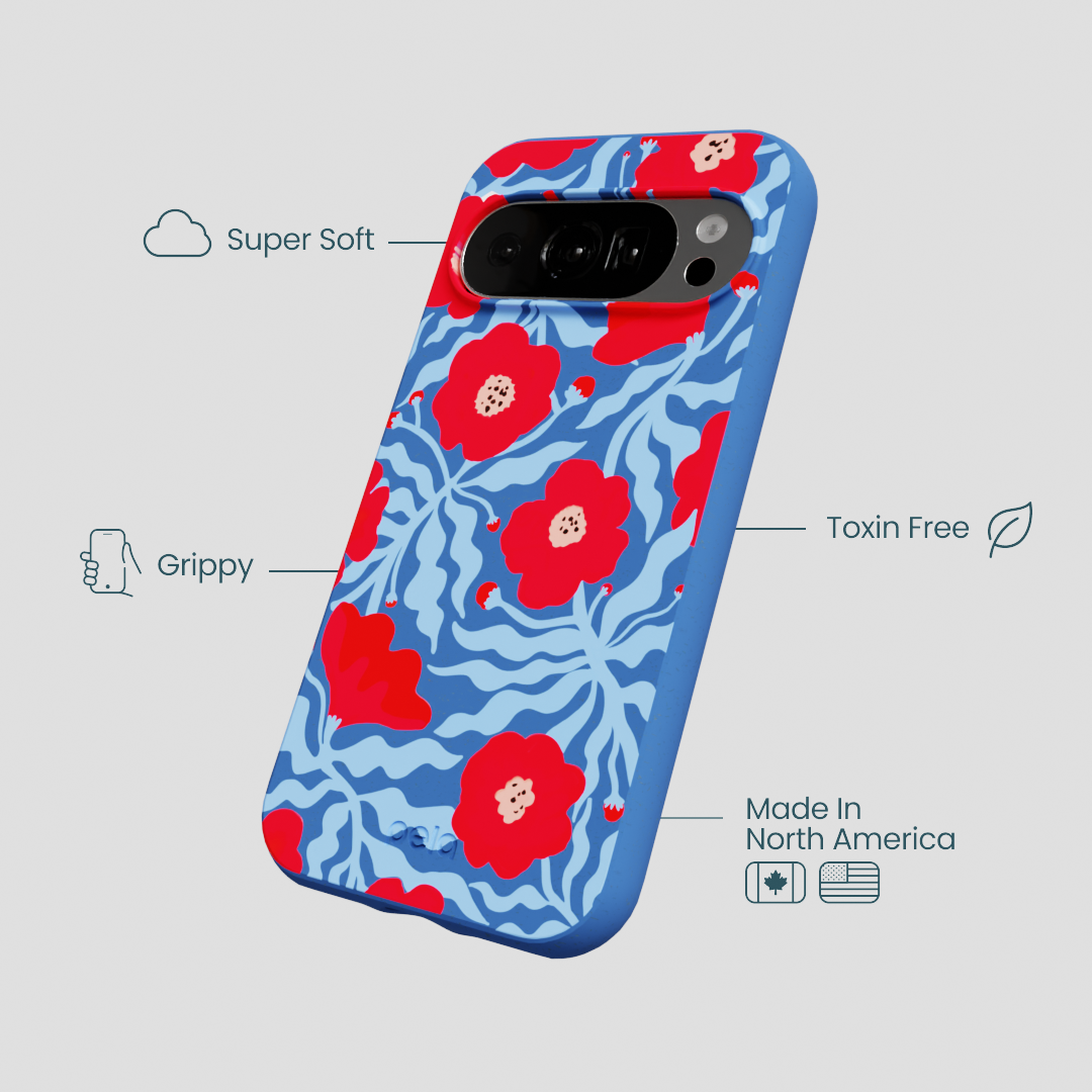 Electric Blue Indigo Ember Google Pixel 10/10 Pro Case