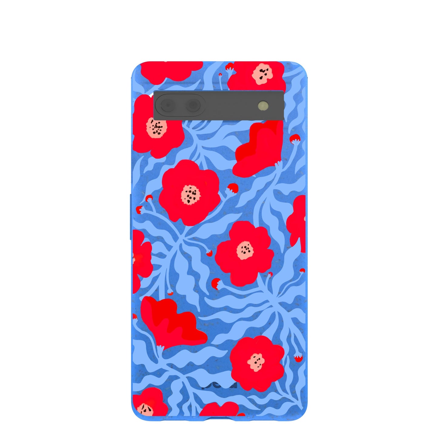 Electric Blue Indigo Ember Google Pixel 6a Case