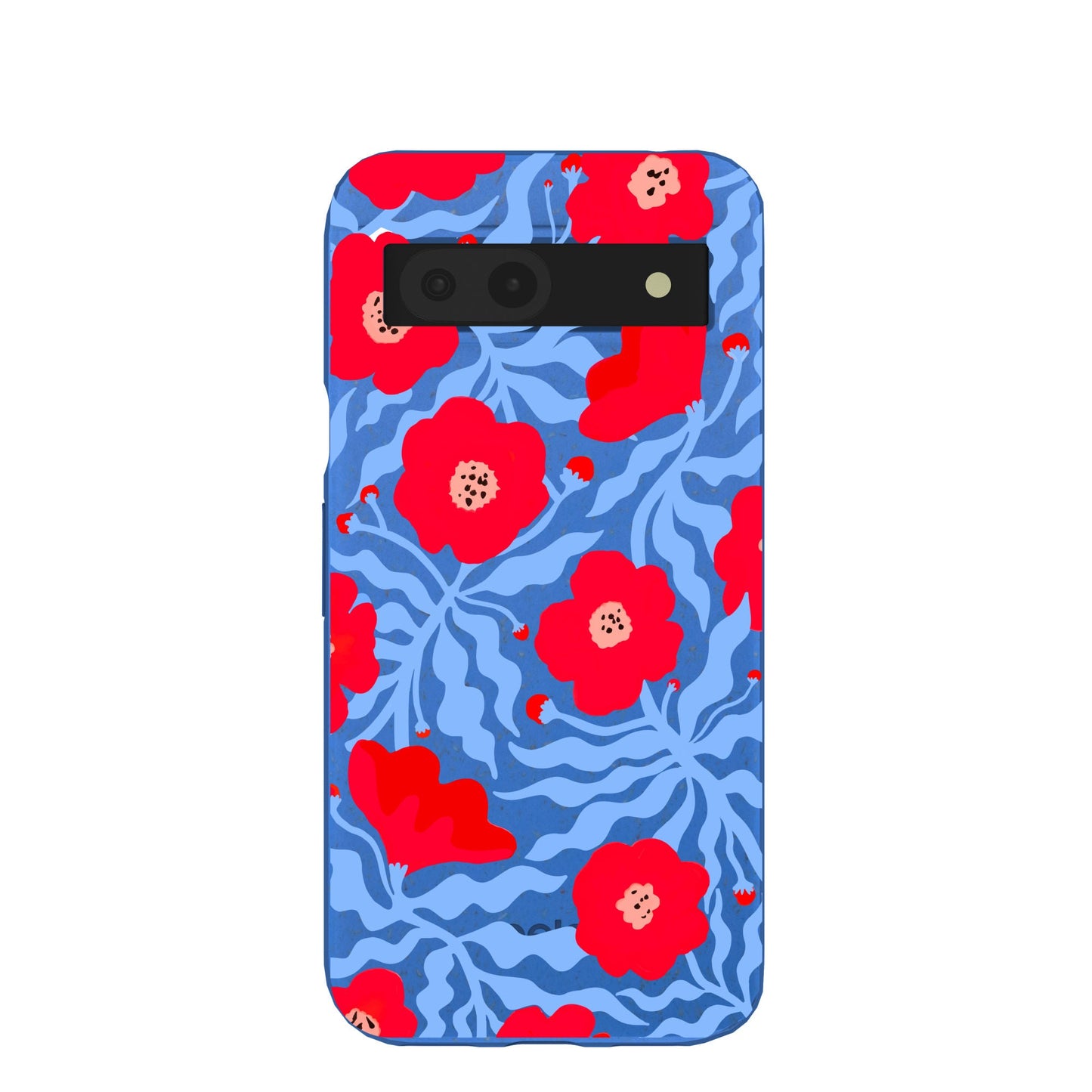 Electric Blue Indigo Ember Google Pixel 8a Case