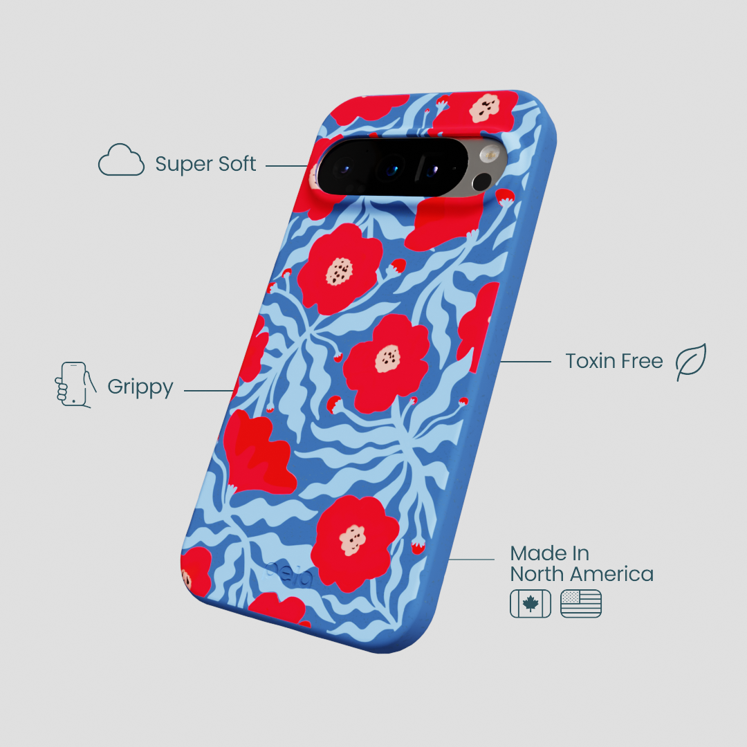 Electric Blue Indigo Ember Google Pixel 9/9 Pro Case