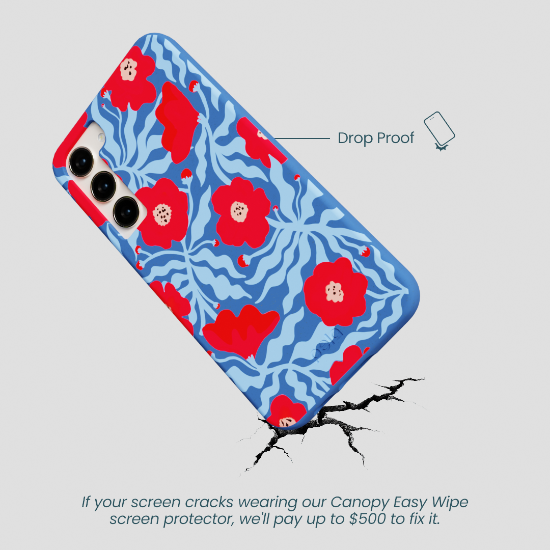 Electric Blue Indigo Ember Samsung Galaxy S23+(Plus) Case