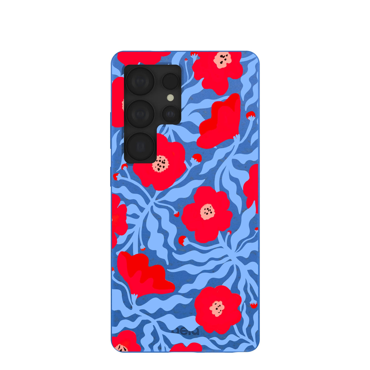 Electric Blue Indigo Ember Samsung Galaxy S25 Ultra Case