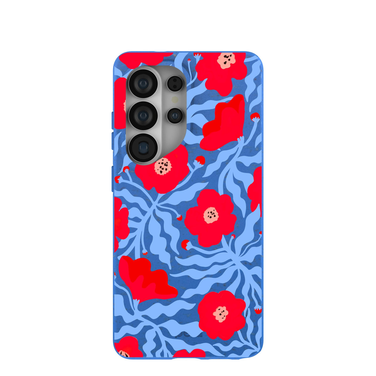 Electric Blue Indigo Ember Samsung Galaxy S26 Ultra Case