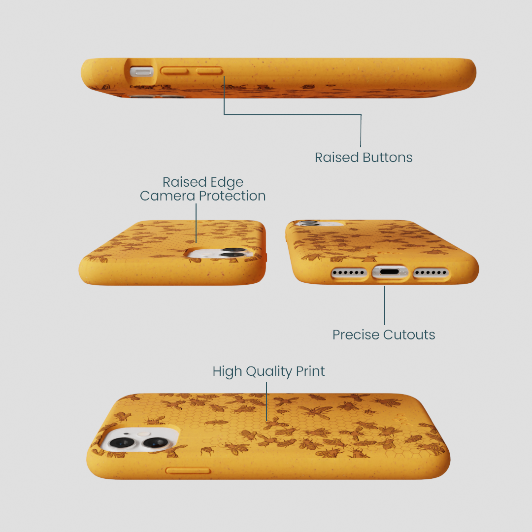 Honey Inside the Hive iPhone 11 Case