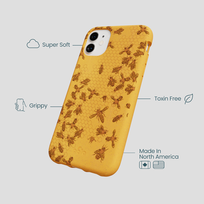 Honey Inside the Hive iPhone 11 Case