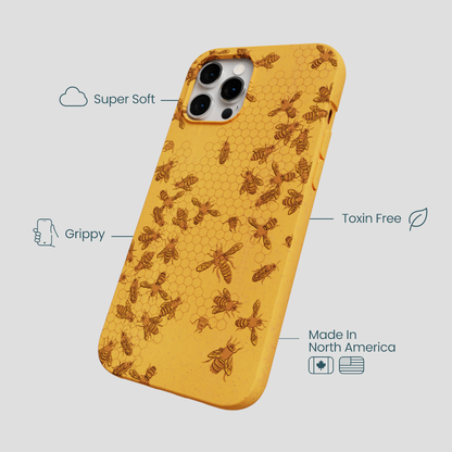Honey Inside the Hive iPhone 12 Pro Max Case
