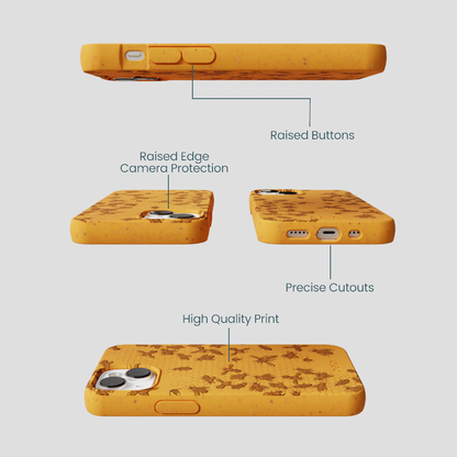 Honey Inside the Hive iPhone 13 Mini Case