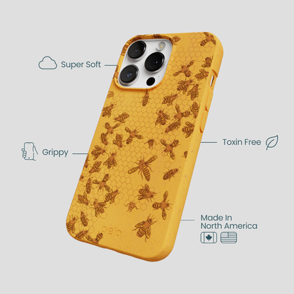 Honey Inside the Hive iPhone 13 Pro Max Case