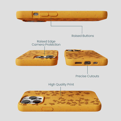 Honey Inside the Hive iPhone 13 Pro Case