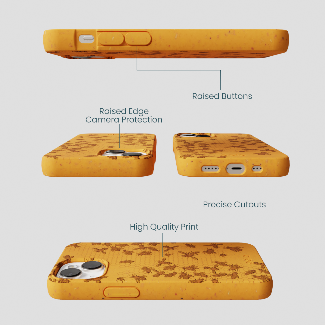 Honey Inside the Hive iPhone 13 Case