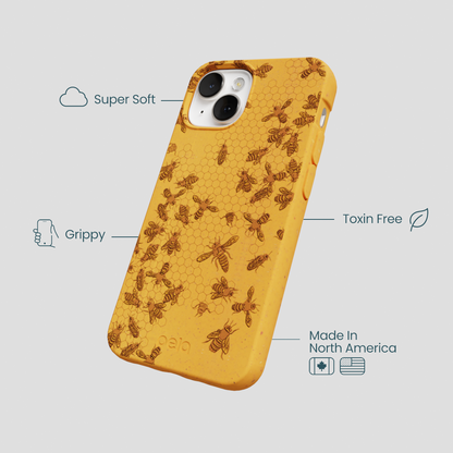 Honey Inside the Hive iPhone 13 Case