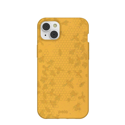 Honey Inside the Hive iPhone 14 Plus Case