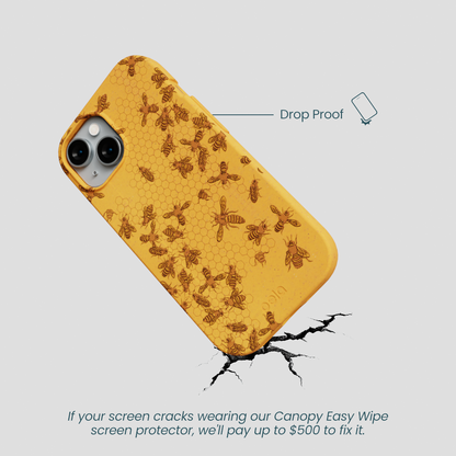 Honey Inside the Hive iPhone 14 Case