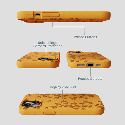 Honey Inside the Hive iPhone 14 Case