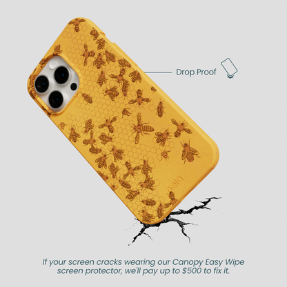 Honey Inside the Hive iPhone 15 Pro Max Case