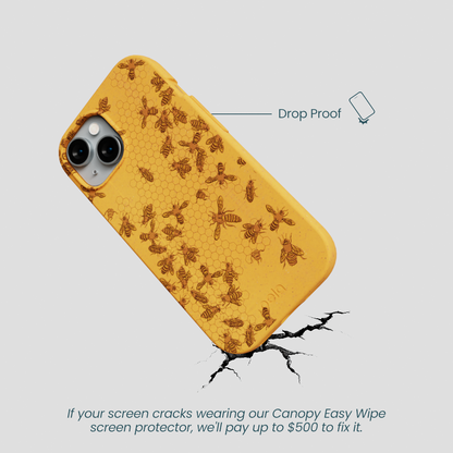 Honey Inside the Hive iPhone 15 Case
