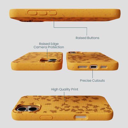 Honey Inside the Hive iPhone 16 Plus Case