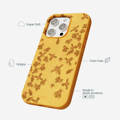 Honey Inside the Hive iPhone 16 Pro Max Case
