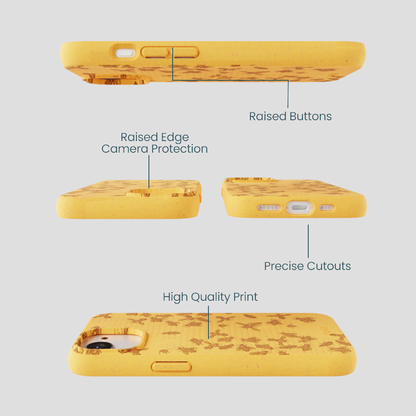 Honey Inside the Hive iPhone 16e/17e Case