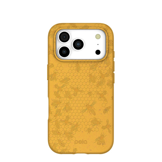 Honey Inside the Hive iPhone 17 Pro Case
