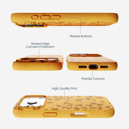Honey Inside the Hive iPhone 17 Pro Case