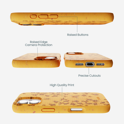 Honey Inside the Hive iPhone 17 Case