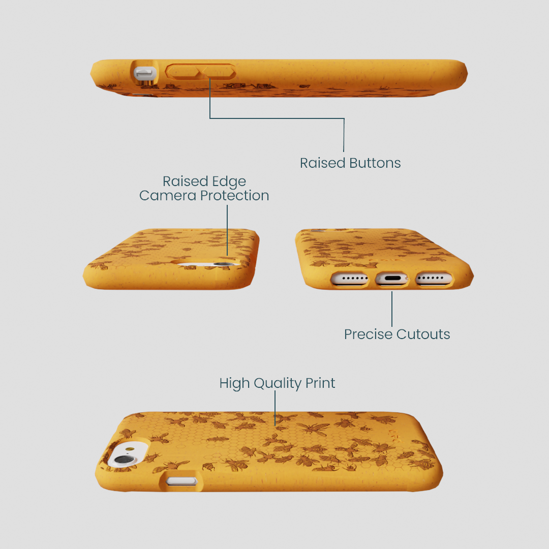 Honey Inside the Hive iPhone 6/6s/7/8/SE Case