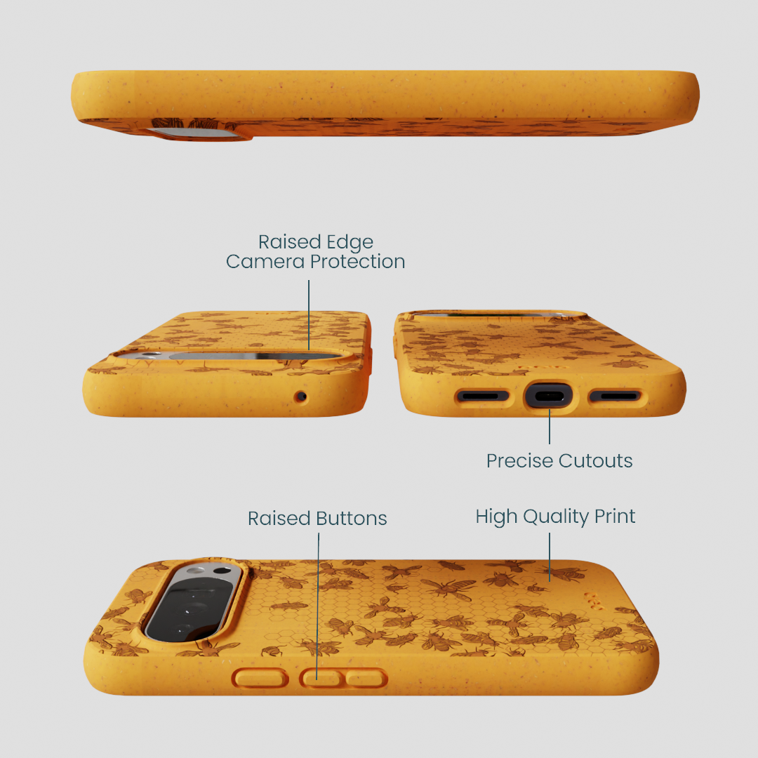 Honey Inside the Hive Google Pixel 10 Pro XL Case