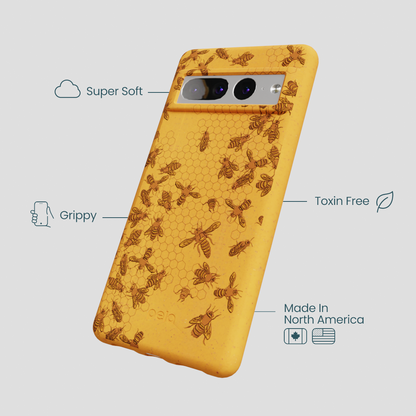 Honey Inside the Hive Google Pixel 7 Pro Case